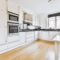 White kitchen cabinets with
