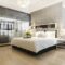 3d rendering modern luxury bedroom suite and bathroom