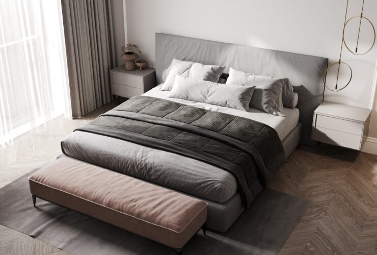 3d Rendering Of A Grey Elegant Scandinavian Style 2022 06 01 23 59 14 Utc