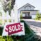 Beautiful New House With Sign Sold Standing On Gra 2022 12 16 19 18 33 Utc