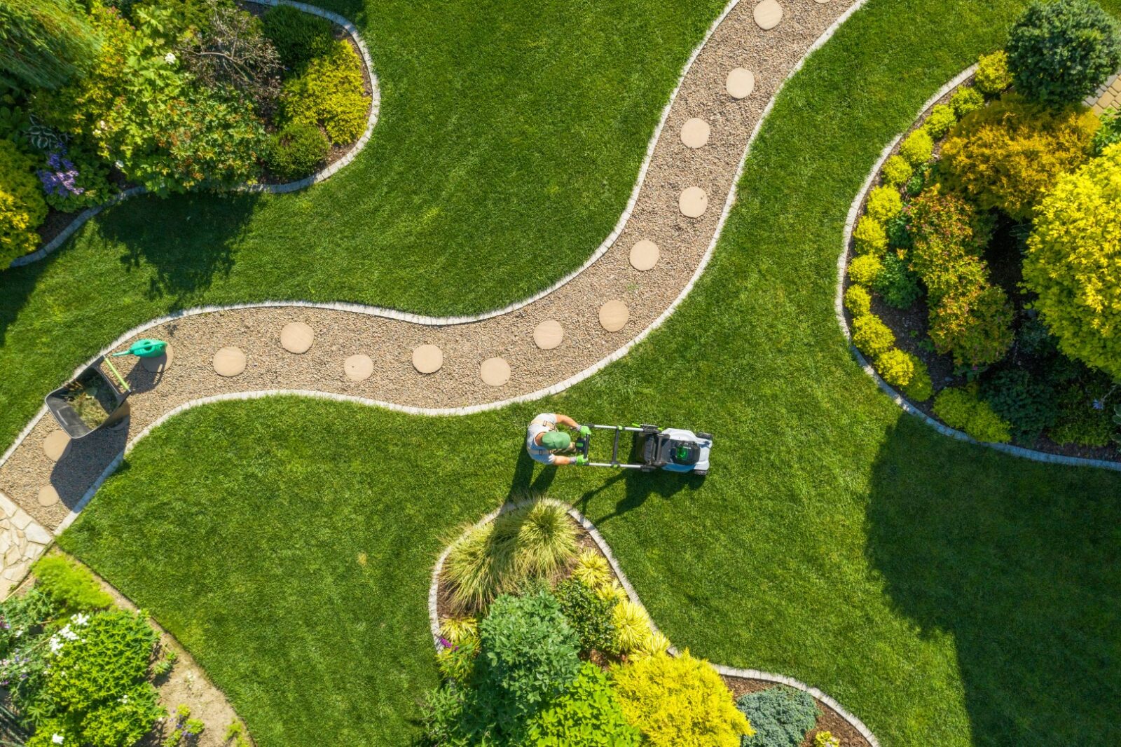 Big Garden Grass Field Mowing By Caucasian Gardene 2022 12 16 11 47 57 Utc