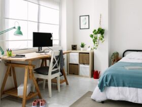Cozy Interior Teenage Room With Bed And Desk 2022 12 09 04 35 14 Utc