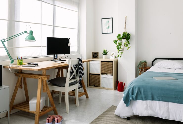 Cozy Interior Teenage Room With Bed And Desk 2022 12 09 04 35 14 Utc