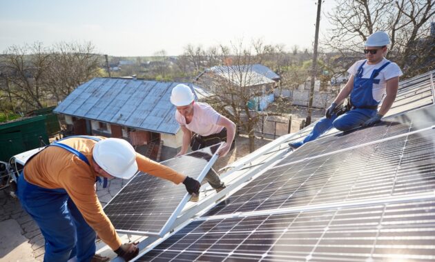 Installing Solar Photovoltaic Panel System On Roof 2022 05 16 16 04 44 Utc