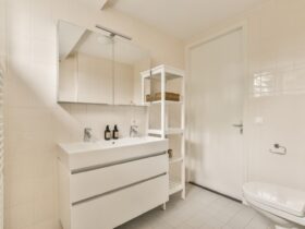 Interior Of Small Bathroom With Bathtub 2022 07 11 18 09 23 Utc