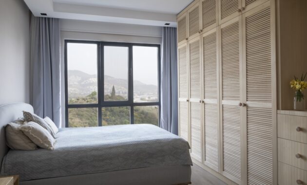 Modern Bedroom Interior And Wardrobe With Louvered 2022 11 02 16 21 22 Utc