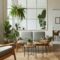 Modern scandinavian interior of living room