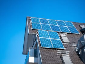 Some Solar Panels On The Roof Of A Private House 2021 08 26 15 27 22 Utc