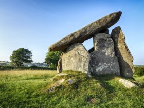Trevethy Quoit a Portal Dolmen in Cornwall