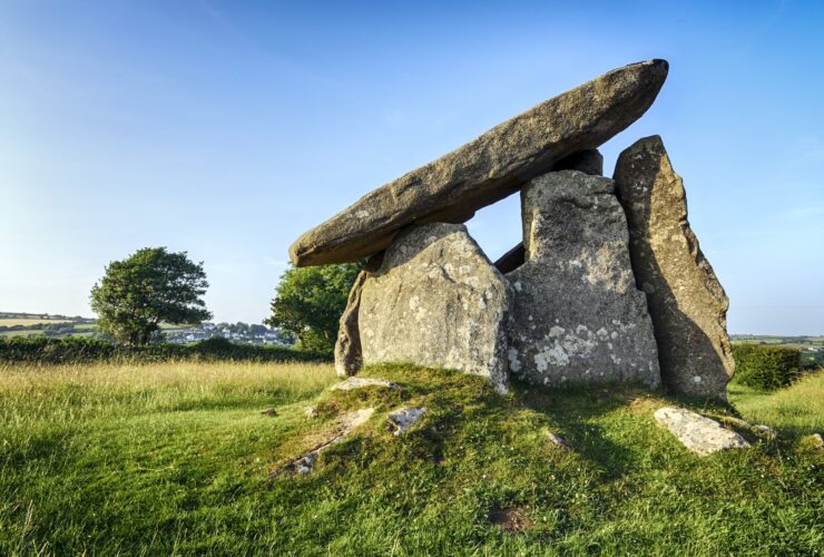 Trevethy Quoit a Portal Dolmen in Cornwall