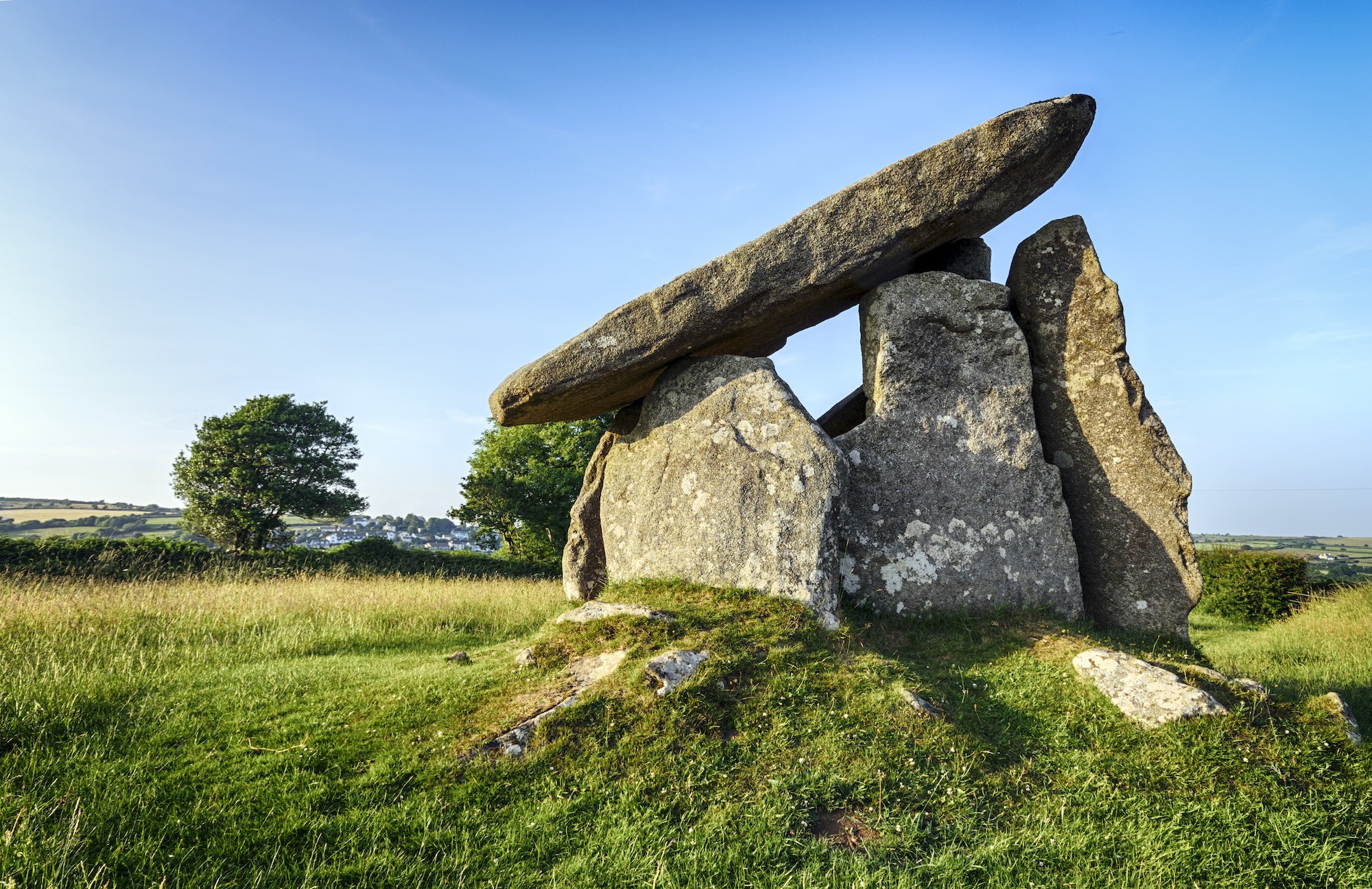 Trevethy Quoit a Portal Dolmen in Cornwall