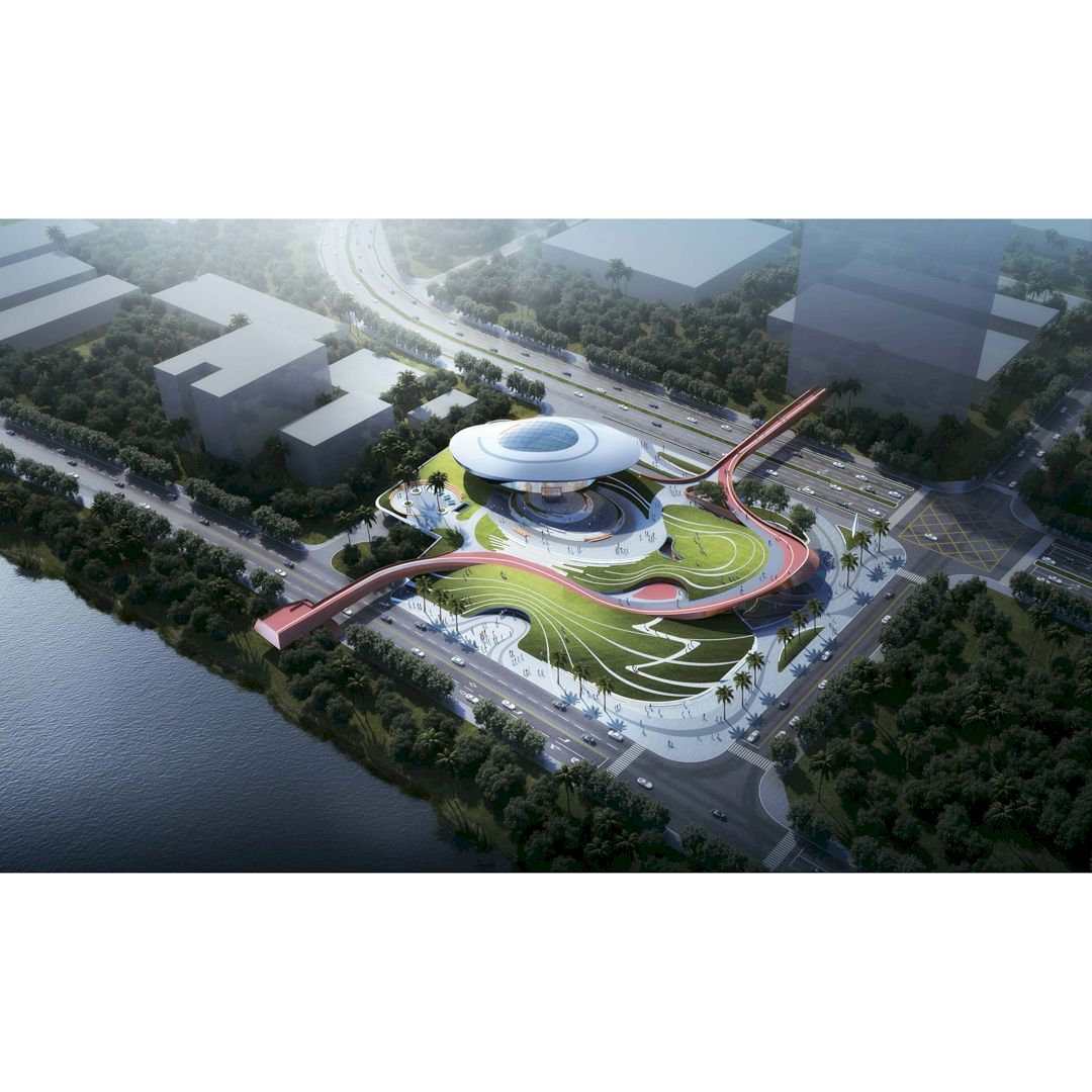Dongguan Riverside Sports Center By Peng Xiaohua 5