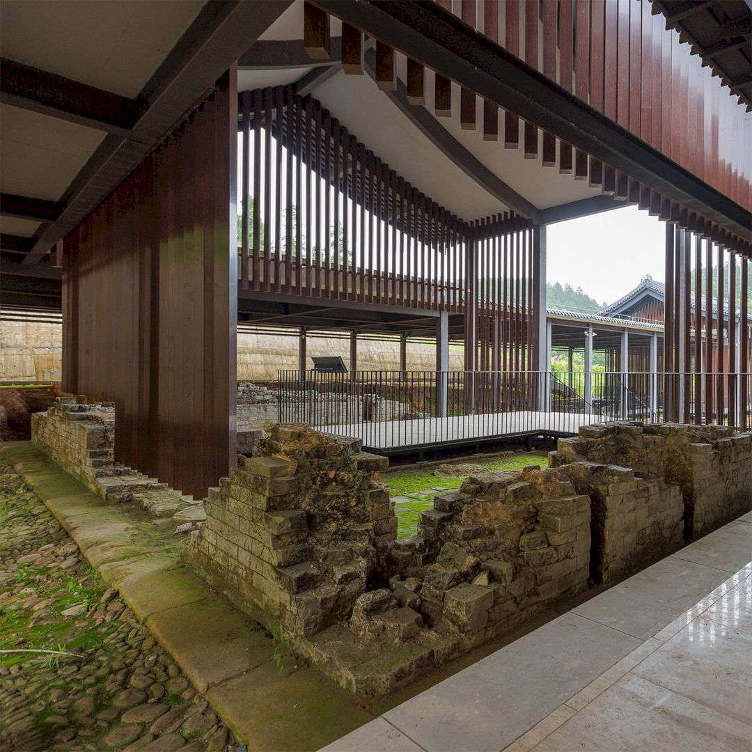High Purity Taoist Palace On The Site Protective Shelter By Guanghai Cui 3