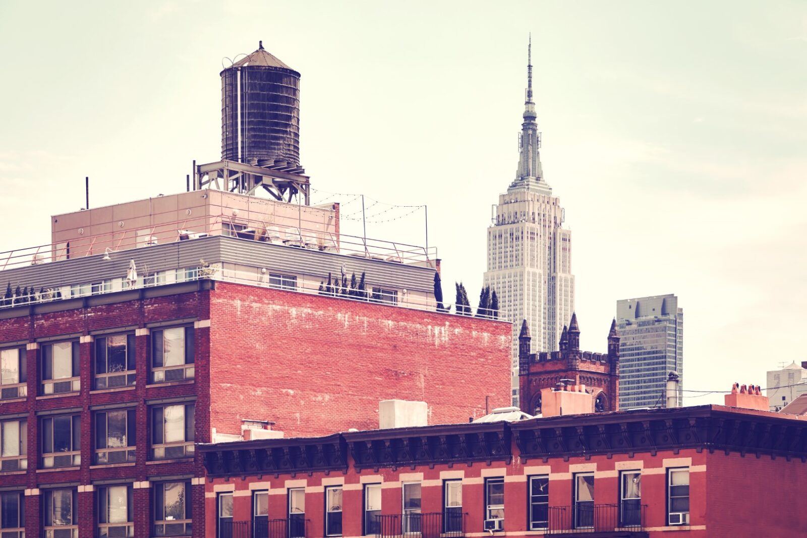 An Old Building With A Water Tank New York City 2021 08 26 22 41 35 Utc
