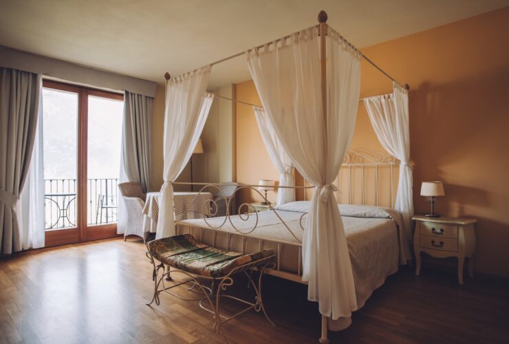 Bedroom In Light Colors Big Comfortable Double Be 2021 08 26 16 01 10 Utc
