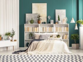 Bedroom Interior With Paintings 2021 08 26 15 45 31 Utc