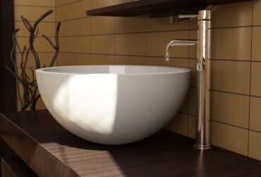 Close Up Shot Of White Round Sink In Bathroom 2021 08 26 16 34 56 Utc