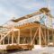 Framing Of A New Wooden House Under Construction 2021 08 29 16 24 49 Utc