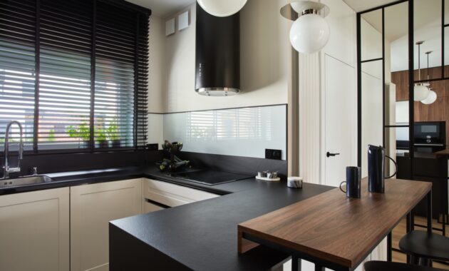 Minimalistic Modern Brown Panel Kitchen Interior 2022 12 07 04 23 32 Utc