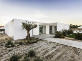 Modern House Entrance With Garden And Wooden Deck 2021 08 26 18 24 26 Utc