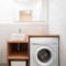 Modern Laundry Room With Washing Machine Small Ba 2023 01 04 00 43 56 Utc