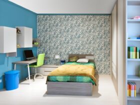 Neat Teenagers Bedroom With Blue Decor 2021 08 26 22 34 28 Utc