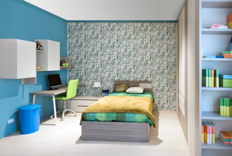 Neat Teenagers Bedroom With Blue Decor 2021 08 26 22 34 28 Utc