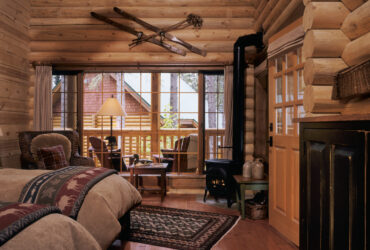 Resort Log Cabin Interior