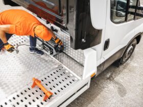 Tow Truck Driver Getting Ready To Load The Car Usi 2022 11 28 18 49 44 Utc