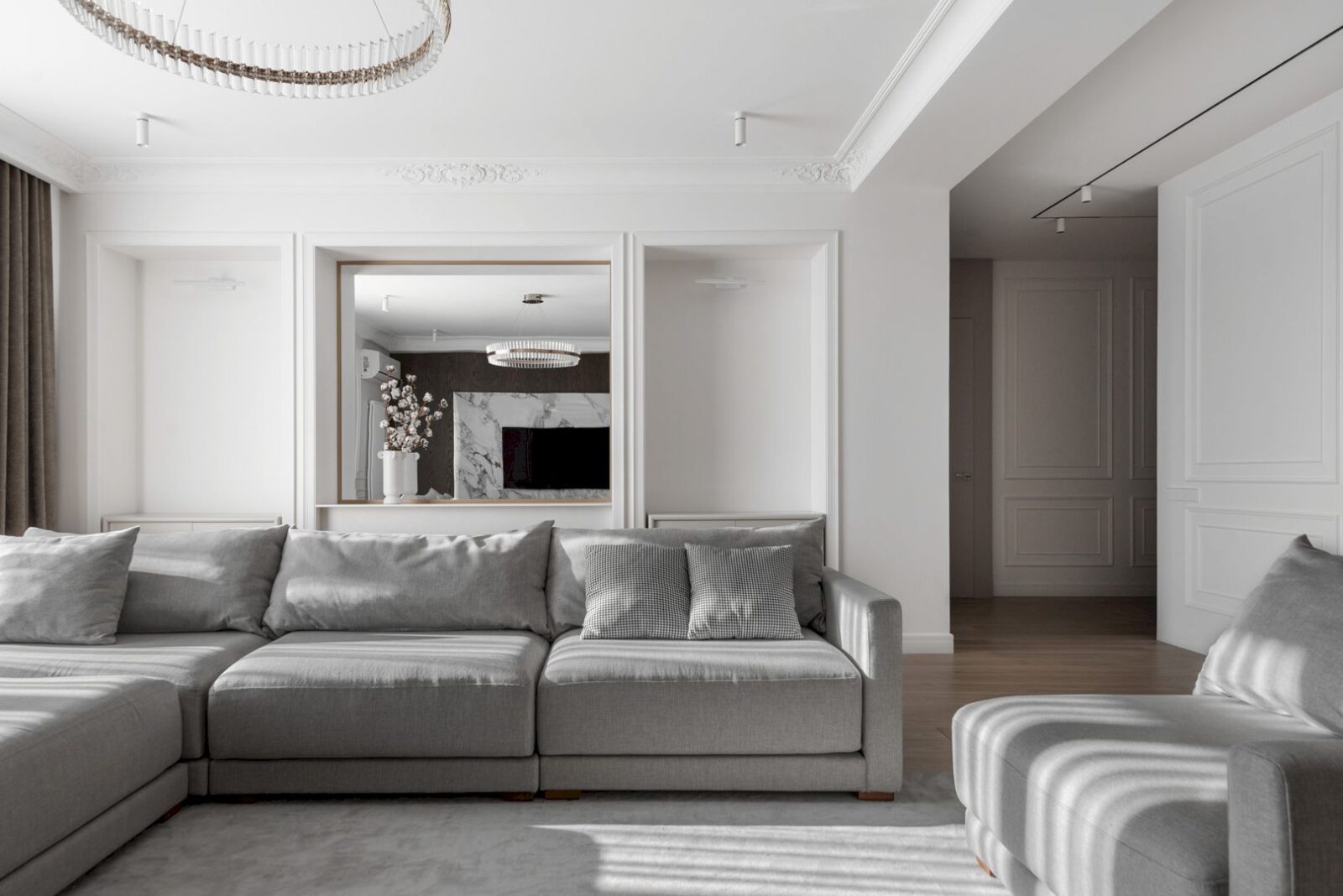 A Modern Apartment With Neoclassical Touches 28