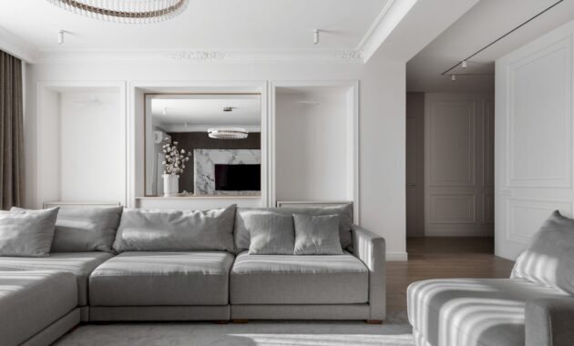 A Modern Apartment With Neoclassical Touches 28