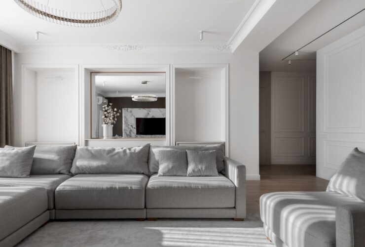 A Modern Apartment With Neoclassical Touches 28