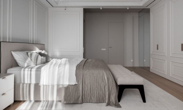A Modern Apartment With Neoclassical Touches 34