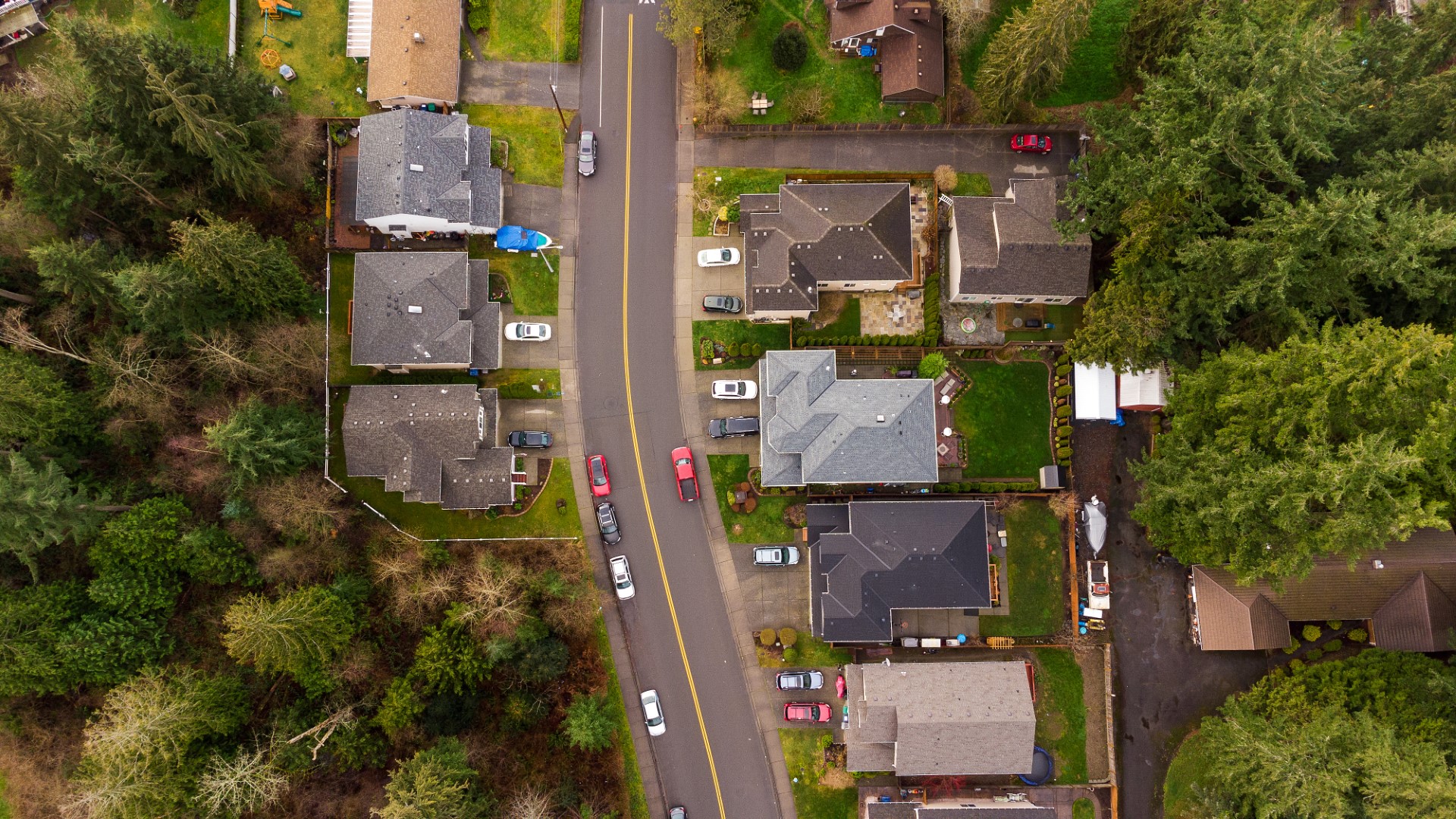 Aerial View Of Suburban Street In Everett Washing 2022 06 14 02 04 09 Utc