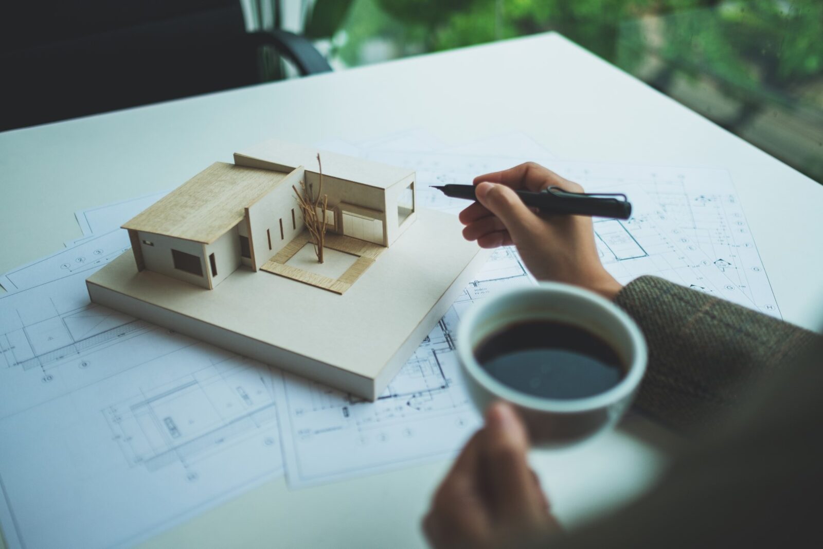 An Architect Working On An Architecture House Mode 2022 12 16 05 23 28 Utc