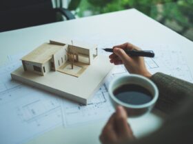 An Architect Working On An Architecture House Mode 2022 12 16 05 23 28 Utc