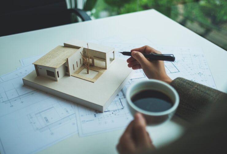 An Architect Working On An Architecture House Mode 2022 12 16 05 23 28 Utc