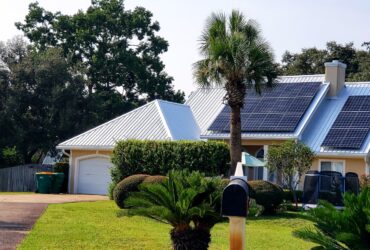 Beach House With Solar Panels On Rooftop For Energ 2022 11 12 09 51 52 Utc