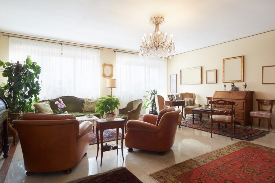Living Room Classic Italian Interior With Antiqui 2021 08 26 22 34 58 Utc