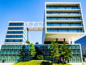 Modern Architecture Buildings In Vienna Austria Eu 2021 08 28 13 41 34 Utc