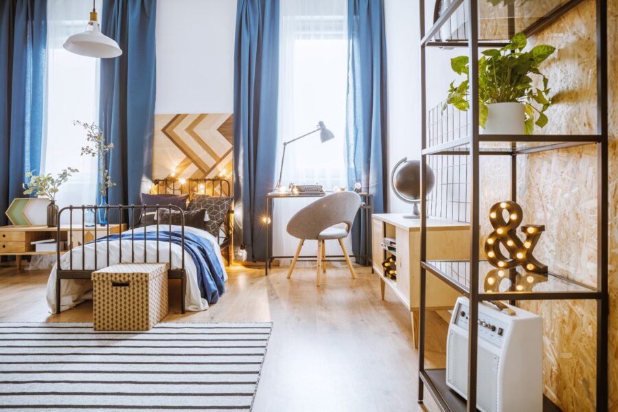 Modern Bedroom With Plants 2021 08 26 15 45 24 Utc