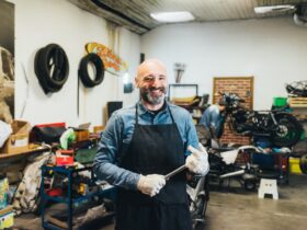 Portrait Of Mature Man In Garage 2022 03 04 01 52 40 Utc