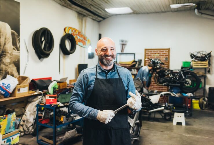 Portrait Of Mature Man In Garage 2022 03 04 01 52 40 Utc