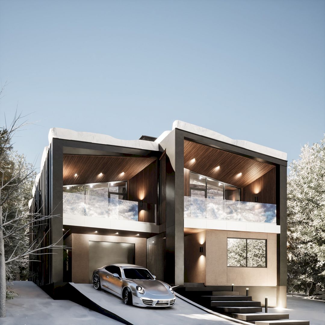 Ice And Fire Chalet By ABD Architecture LLC 3
