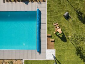 Aerial View Of A Poolside And Grass Turfs Installa 2023 11 27 05 15 42 Utc
