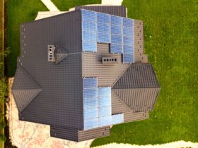 Aerial View Of A Rural Private House With Solar Ph 2023 11 27 04 56 46 Utc