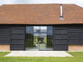 Glass Sliding Doors Of Converted Barn Home 2023 11 27 05 19 06 Utc