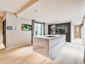 Kitchen And Dining Zone In Modern Apartment 2023 11 27 05 14 10 Utc