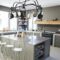 Kitchen Area Of Modern Home Interior With Island And Appliances
