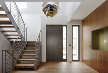 Plank Floor And Walnut Wall Covering In Home Near 2023 11 27 05 28 40 Utc